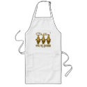 Chillin' with my Gnomies! aprons