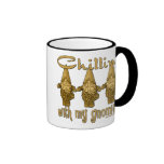 Chillin' with my Gnomies! Coffee Mugs