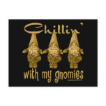 Chillin' with my Gnomies! Post Cards