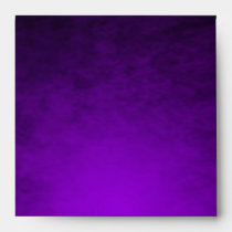 Chilling Batty Purple Moon Halloween Envelope