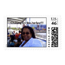 Chilling on the harbor!!! postage