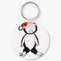 ChillinWithAPenguin keychains by Moondial ChillinWithAPenguin keychains