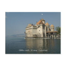 Chillon castle, Montreux, Switzerland postcards