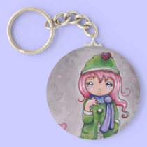 chilly hearts keychains