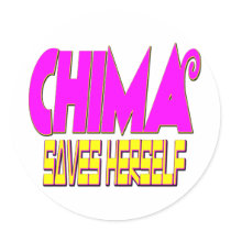 Chima Saves Herself stickers