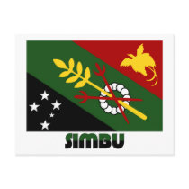 Chimbu Province, PNG postcards by Vexillophile Chimbu Province, PNG postcards