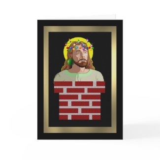 Chimney Jesus card