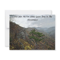 Chimney Rock and Devils Head invitations by allthingsnatural Chimney Rock and Devils Head invitations