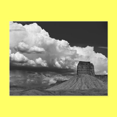 Chimney rock from Route 666 Post Cards by photecho