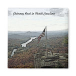 Chimney Rock Mountain &amp; Creek Magnets