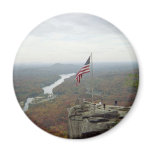 Chimney Rock Mountain Fridge Magnet