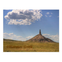 Chimney Rock, Nebraska Postcard