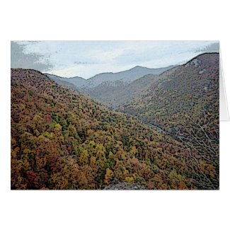 Chimney Rock, North Carolina card