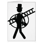 chimney sweeper good luck greeting cards