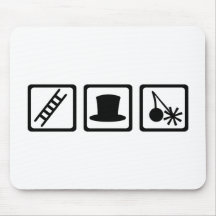 Chimney sweeper mouse pads