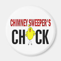 Chimney Sweeper’s Chick Fridge Magnets