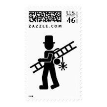 Chimney sweeper stamp
