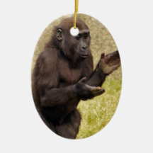 Chimp Ornament