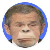 Chimp Prez Sticker