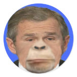 Chimp Prez Sticker