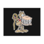 chimp with braces postcards