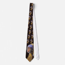 Chimp With The Pearl Earring Ties