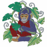 Chimpanzee Jungle Baby Hoodie