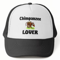 Chimpanzee Lover hats by AnimalShirts Chimpanzee Lover hats