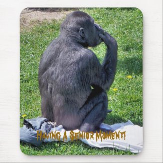 CHIMPANZEES mousepad