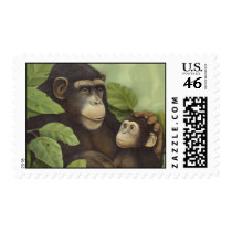 Chimpanzees Stamp