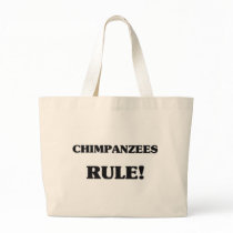 Chimpanzees Rule bags by AnimalShirts Chimpanzees Rule bags