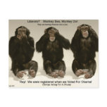 Chimps For A Chump Post Card