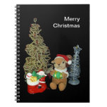 Chimunks Christmas , squirrel . シマリスのクリスマス .  Note Note Books