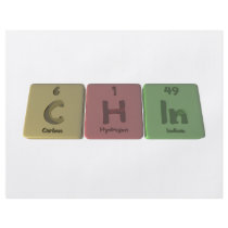 Chin as Carbon Hydrogen Indium Custom Flyer