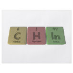 Chin as Carbon Hydrogen Indium flyers
