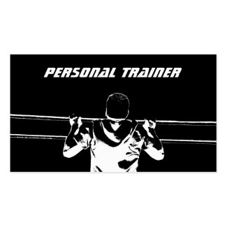 Chin Up Personal Trainer Double-Sided Standard Business Cards (Pack Of 100)