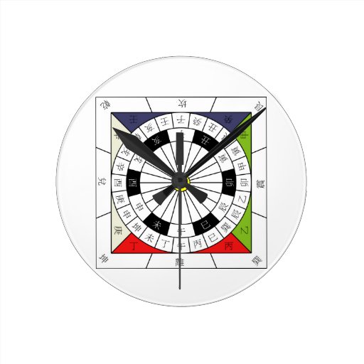 China 24 Cardinal Directional Compass Wallclock