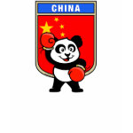 This darling little panda bear is too cute! Panda is wearing boxing gloves and he's ready for a match! This adorable design is perfect for boxers and boxing fans. Support the Chinese Boxing team with this cute boxing panda shirt!