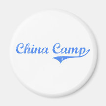 China Camp California Classic Design Refrigerator Magnets