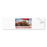 China Chinese Cold War Republic Red Propaganda Bumper Stickers