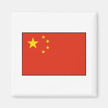 China – Chinese Flag Magnet
