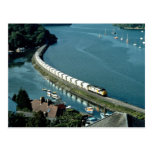 China Clay Train Fowey Estuary at Golant Post Cards