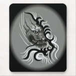 China dragon in Tatto styles Mouse Pads