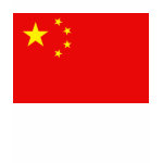 China Flag Map Spaghetti Top