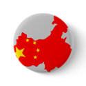 China flag map buttons by FlagStore China flag map buttons