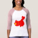 Ladies 3/4 Sleeve Raglan (Fitted)