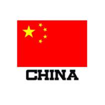 China Flag t-shirts