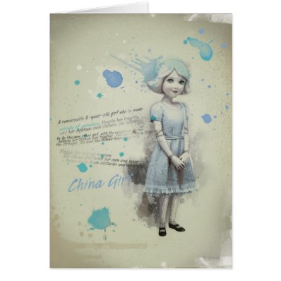 China Girl 2 Greeting Cards