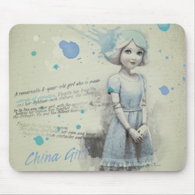 China Girl 2 Mouse Pad