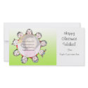 China Girl Christmas photo card photo cards